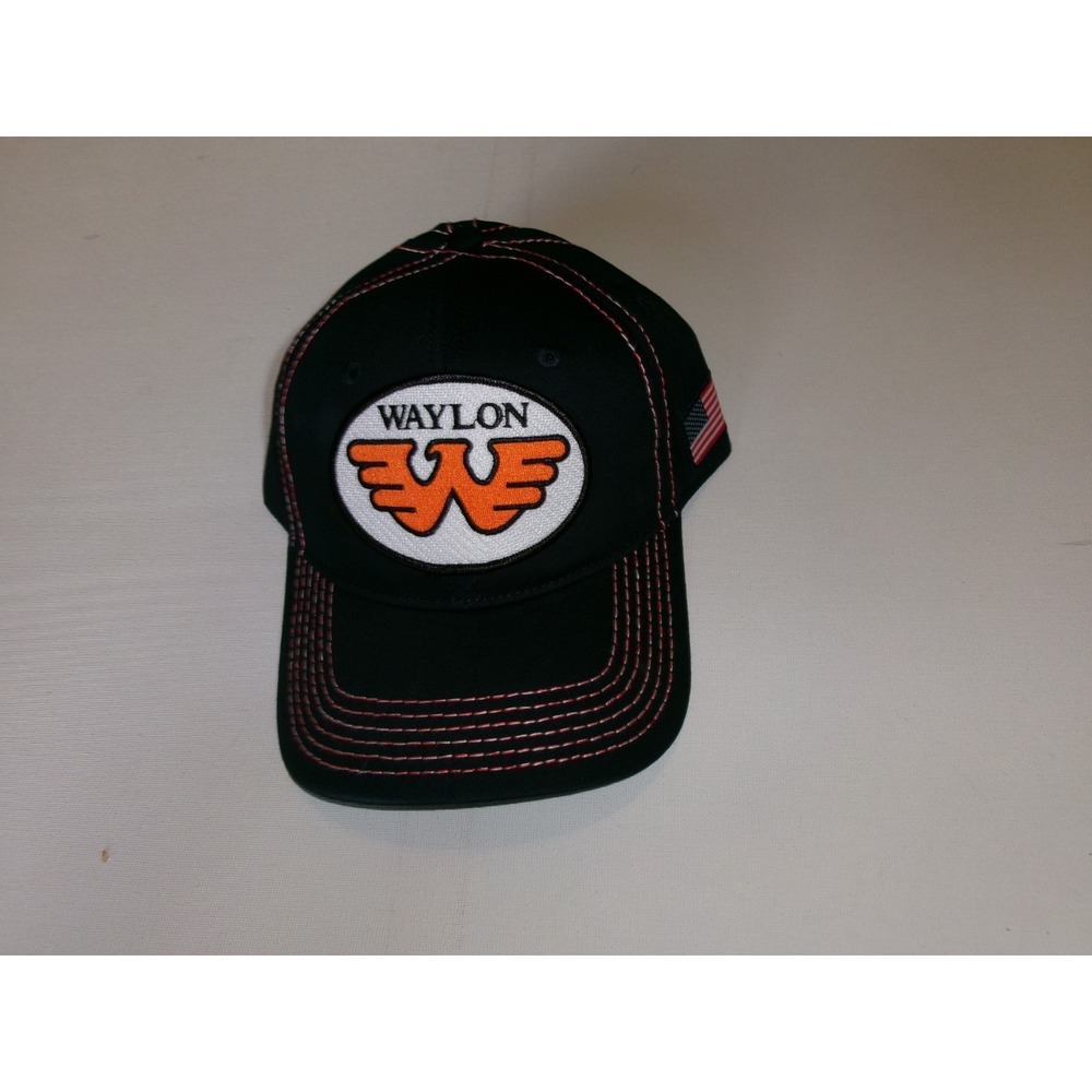WAYLON JENNINGS USA   BEACH GOLF Y2K 00S HAT CAP VINTAGE J2